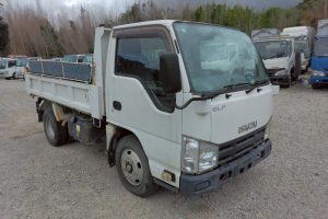 H25年　いすゞ エルフ 3ｔ 高床 ダンプ