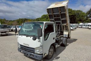 H25年　いすゞ エルフ 3ｔ 高床 ダンプ