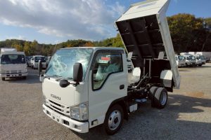 H29年　いすゞ エルフ 3ｔ 低床 強化ダンプ