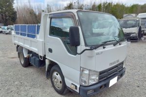 H24年　いすゞ エルフ 3ｔ 高床 強化 ダンプ