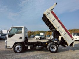 H25年　いすゞ エルフ 3ｔ 低床 強化 ダンプ