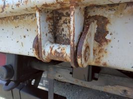 H25年　いすゞ エルフ 3ｔ 低床 強化 ダンプ