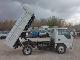 H26年　いすゞ エルフ 3ｔ 高床 強化ダンプ