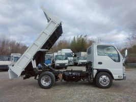 H24年　いすゞ エルフ 3ｔ 低床 ダンプ