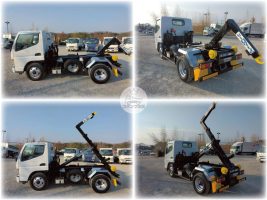 H17年　キャンター 3ｔ アームロール