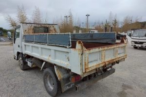 H25年　いすゞ エルフ 3ｔ 高床 ダンプ