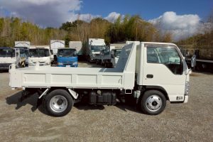 H29年　いすゞ エルフ 3ｔ 低床 強化ダンプ