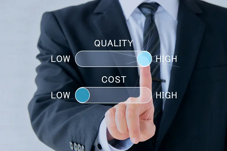 高品質・低価格へのこだわり